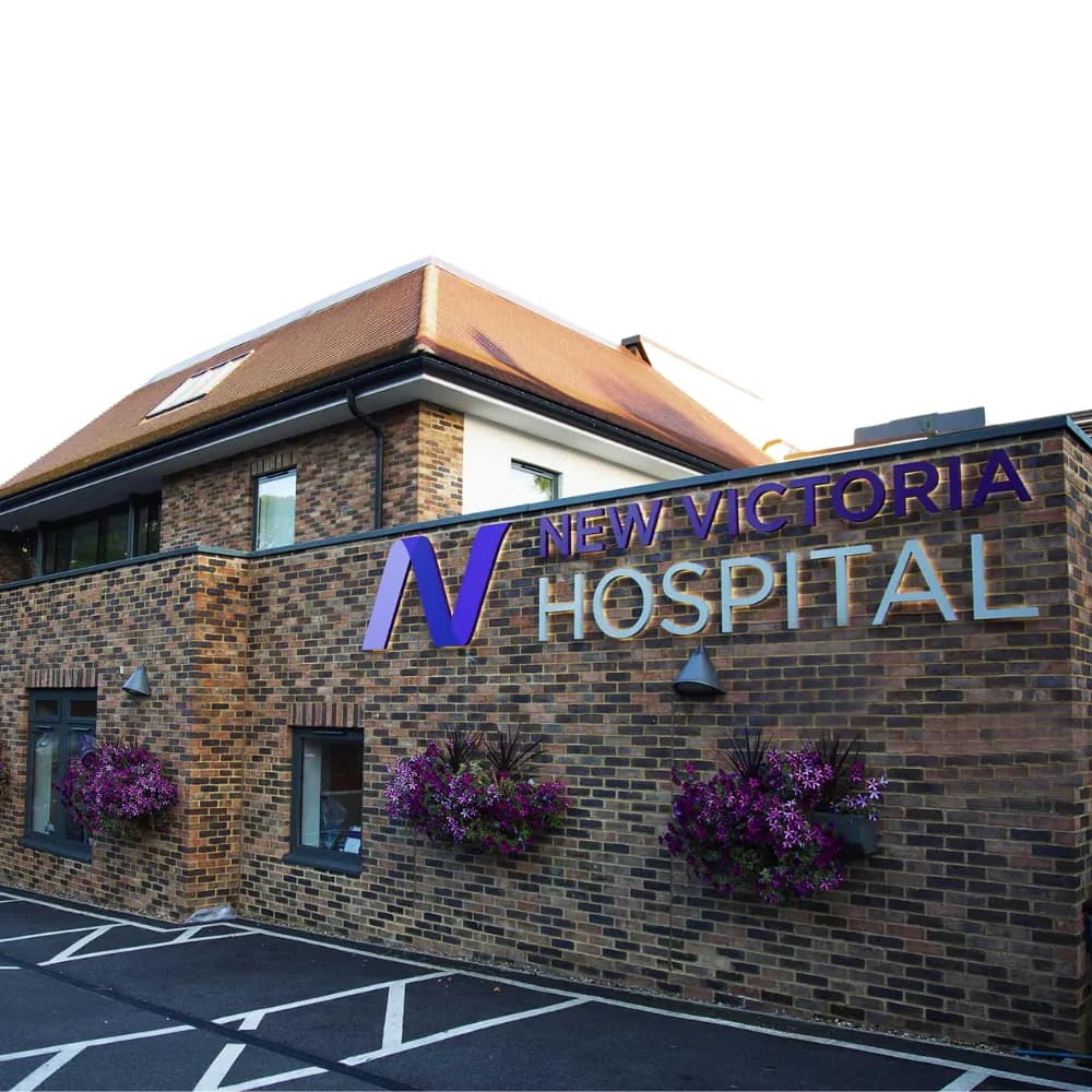 The New Victoria Hospital building in Kingston